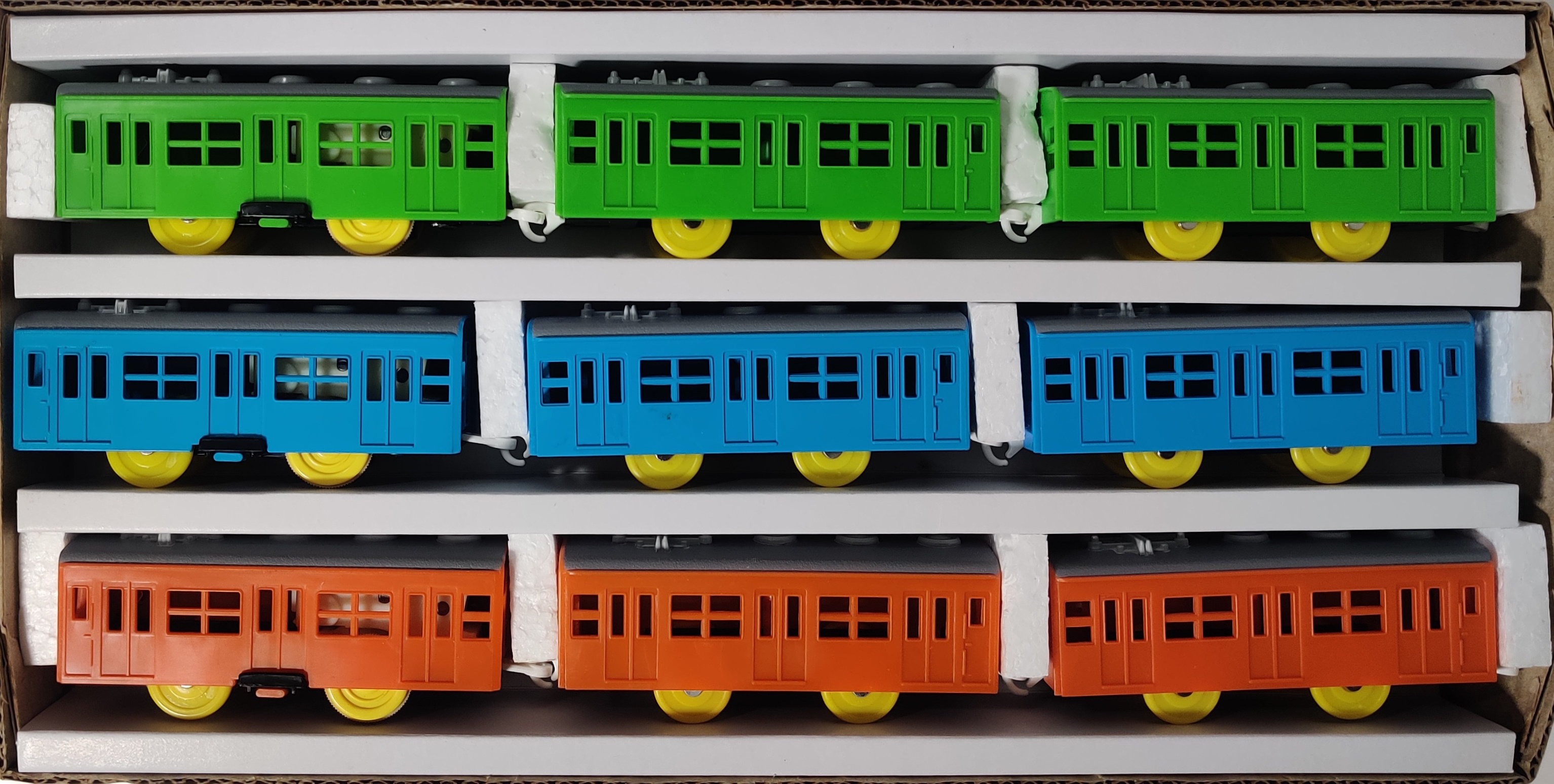 Plarail Revival! Electric Plastic Train Trio